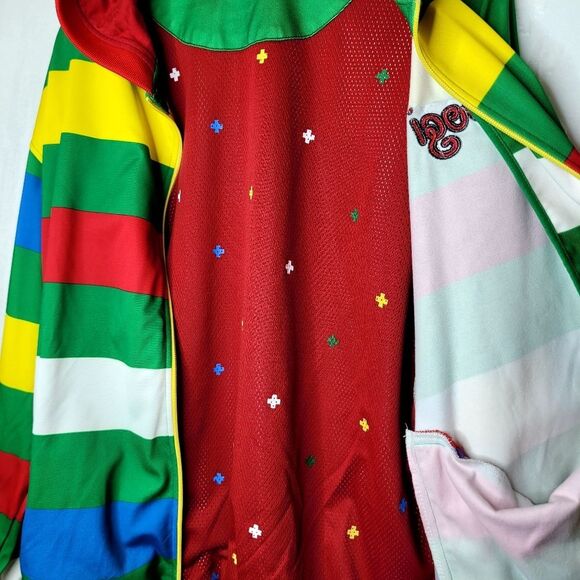 COOGI Multicolor Striped Full Zip Hoodie Size XXL - Picture 8 of 12